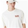 T-shirt à manches courtes homme New Era  WORDMARK OS TEE NEYYAN 60435536  Blanc (XL)