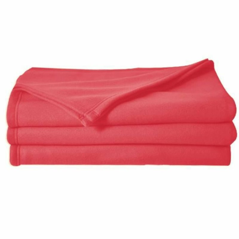 Couverture Poyet Motte Poleco Fraise 220 x 240 cm