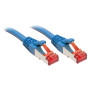 Lindy RJ-45 Cat.6 S/FTP 5m câble de réseau Bleu Cat6 S/FTP (S-STP)