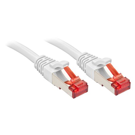 Lindy Rj45/Rj45 Cat6 2m câble de réseau Blanc S/FTP (S-STP)