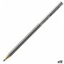 Crayon Faber-Castell Grip 2001 Écologique Gris HB (12 Unités)