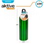 Bouteille d'eau Aktive 750 ml Mousqueton Aluminium 7 x 25 x 7 cm (24 Unités)