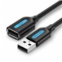 Câble Rallonge à USB Vention CBIBJ Noir 5 m