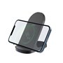 STAND DE CHARGEMENT SANS FIL 15W PLASTIQUE RECYCLE NOIR