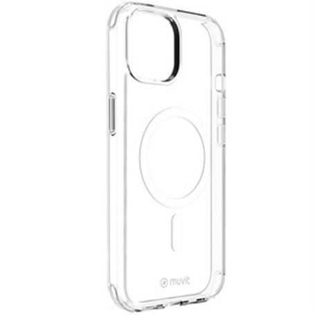 MUVIT FRANCE COQUE TRANSPARENTE MAGSAFE 2M IPHONE 15 PLUS