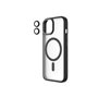 COQUE HYBRID SOFT SNAP (MAGSAFE) NOIR + CAMERA LENS IPHONE 15