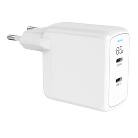 TIGER POWER LITE CHARGEUR SECTEUR GAN 65W 2 USB-C