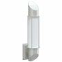 vidaXL Applique murale d'extérieur argenté acier inoxydable