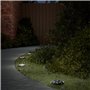 vidaXL Lampes solaires de sol et piquets de sol extérieur 4 pcs