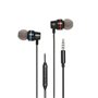 Ecouteurs WE avec micro NOIR1.2m - jack 3.5mm