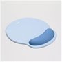 WE POP Tapis de souris avec repose poignet bi-color Bleu: matire tissu - tapis