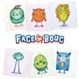 Face de bouc - Asmodee - Jeu de mémoire amusant qui encourage la créativité - Des 6 ans