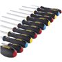 Jeu de 12 Tournevis - STANLEY FATMAX - FMHT65426-0 - Electricien + Mecanicien + Phillips + Pozidriv