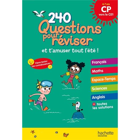 Questions pour réviser - Du CP au CE1 - Cahier de vacances 2024