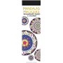 Mandalas magiques - 50 marque-pages à colorier