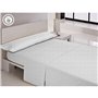 Taie d'oreiller Happy Home LISOS COTTON Blanc Gran lit 2 persones 144 Fils 45 x 70 cm (2 Unités)