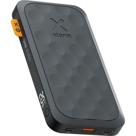 Powerbank Fuel Serie 5 USB A+C+C Power Delivery 10000mAh Noire - 100% Plastique recyclé Xtorm