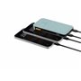 Powerbank Fuel Serie 5 USB A+C+C Power Delivery 10000mAh Bleue - 100% Plastique recyclé Xtorm