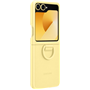 Coque Samsung Galaxy Z Flip 6 Silicone avec anneau Jaune Samsung