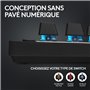 Clavier gamer - sans fil - LOGITECH G - G Pro X TKL Lightspeed  - USB - AZERTY - Noir