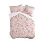 Housse de Couette HappyFriday Chinoiserie rose Multicouleur 140 x 200 cm