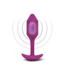 Plug anal Snug M B-Vibe Vibrating Rose