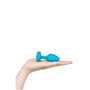 Plug Anal B-Vibe Vibrating Jewel Bleu S/M