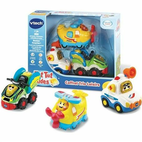 VTech Tut Tut Bolides - Coffret Trio Loisirs (Avion Formule 1 Bus)