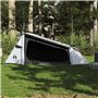 vidaXL Tente de camping tunnel 2 personnes tissu occultant imperméable