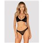 Ensemble de Lingerie Obsessive Noir M/L