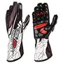 Gants de karting OMP KS-2 Art S Blanc Noir