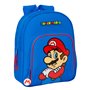 Cartable Super Mario Play Bleu Rouge 28 x 34 x 10 cm