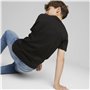 T shirt à manches courtes Enfant Puma Power Graphic Noir