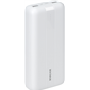 Powerbank USB A/USB C/ Micro USB 20000mAh Blanc Rivacase