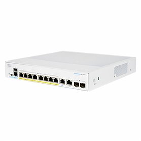 Switch CISCO CBS350-8P-E-2G-EU Blanc
