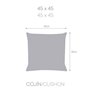 Housse de coussin Eysa LEVANTE Blanc 45 x 45 cm Carré