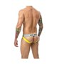 Tanga Mob Eroticwear Jaune Noir XL