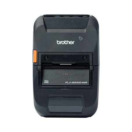 Brother RJ-3250WBL imprimante pour étiquettes Thermique directe 203 x 203 DPI 127 mm/sec Sans fil Ethernet/LAN Wifi Bluetooth