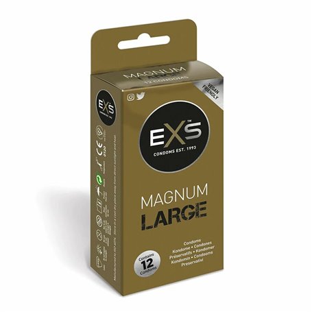 Préservatifs EXS Magnum 12 Unités
