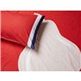 Jeu de draps Benetton Rouge Standard Poire 4 Pièces