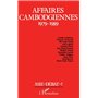 Affaires Cambodgiennes 1979 1989