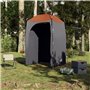 vidaXL Tente de douche gris imperméable