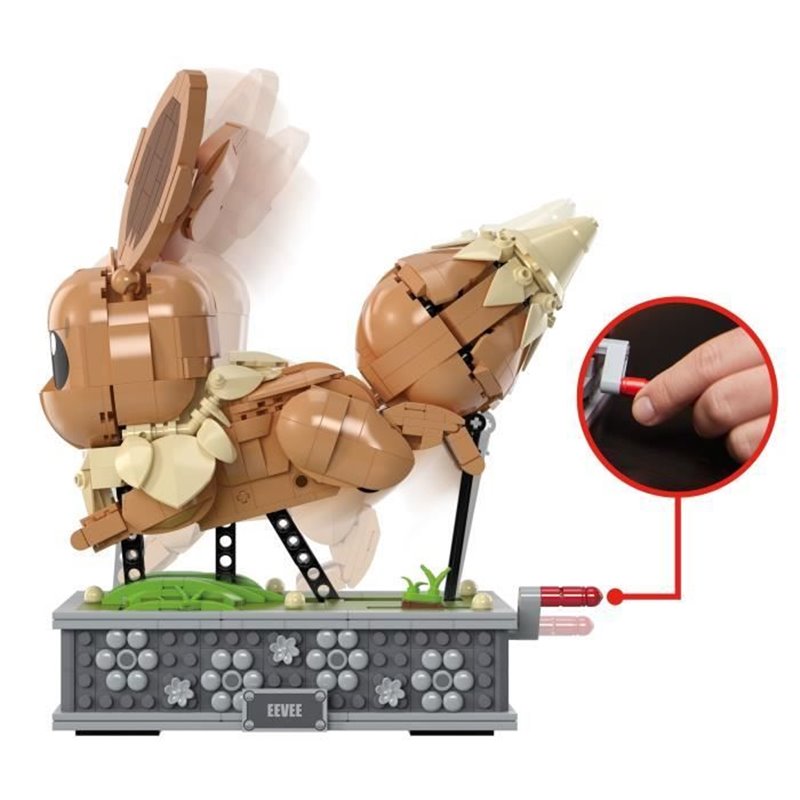 MEGA-Pokémon-Évoli en Mouvement-Coffret de construction 1 381 pieces HTH71