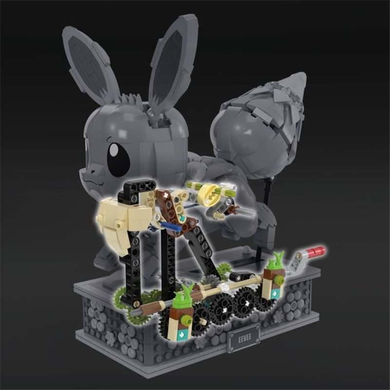 Image secondaire de MEGA-Pokémon-Évoli en Mouvement-Coffret de construction 1 381 pieces HTH71