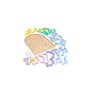 Fisher-Price-Puzzle Fleurs en Bois-Puzzle 37 pieces pour la maternelle HXT97