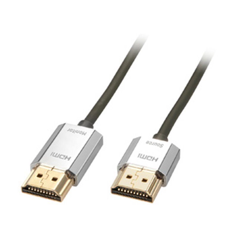Lindy 41676 câble HDMI 4,5 m HDMI Type A (Standard) Noir, Or, Argent