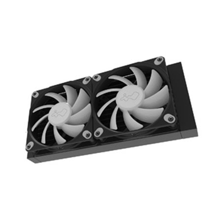 In Win IW-LC-NR24 système de refroidissement dordinateur Processeur Kit de refroidissement du liquide 12 cm Noir