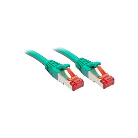Lindy Rj45/Rj45 Cat6 0.3m câble de réseau Vert 0