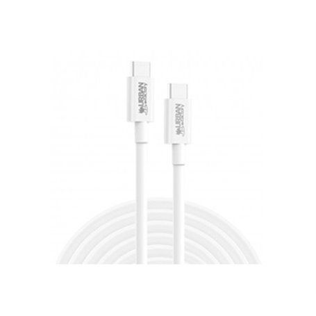 Urban Factory CAB02UF câble USB 2 m USB 3.2 Gen 1 (3.1 Gen 1) USB C Blanc