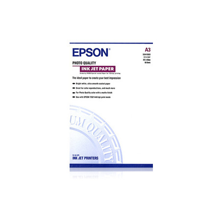 Epson Pap Couché Qual Photo A3 (100f./102g)